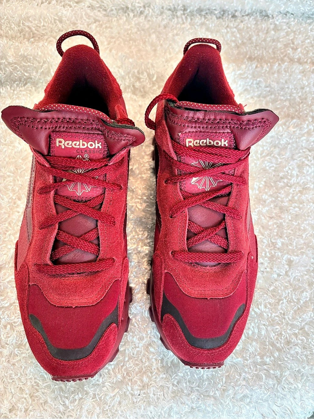 Reebok Cardi B Red Sneakers US 8.5